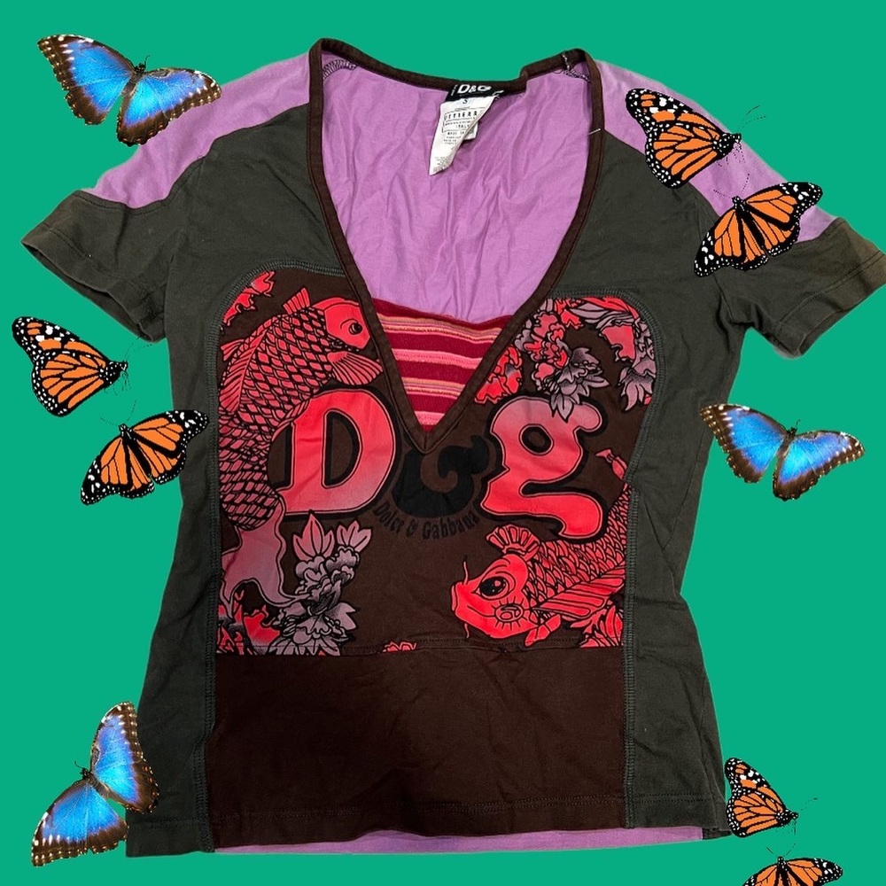 Vintage dolce and gabbana top
